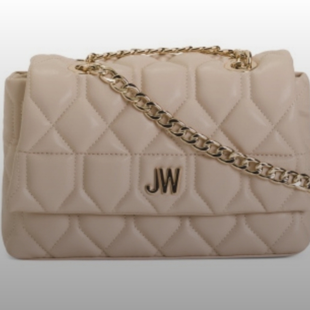 Jason Wu Aria Quilted Shoulder Bag NWT In Sandstone